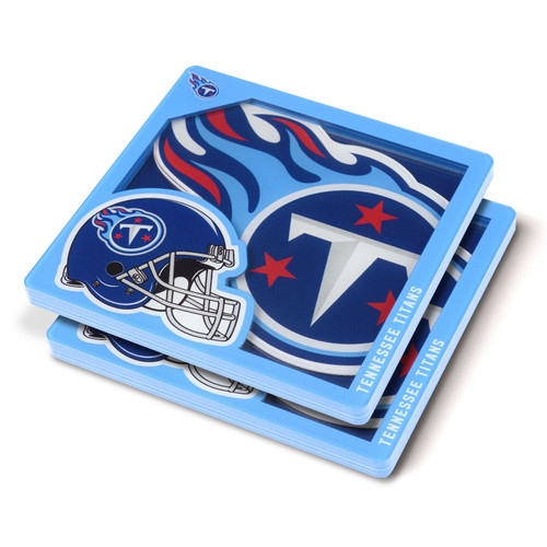 Tennessee Titans 3D Logo Series Coasters Set