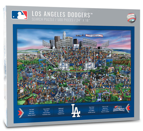 Los Angeles Dodgers Joe Journeyman Puzzle