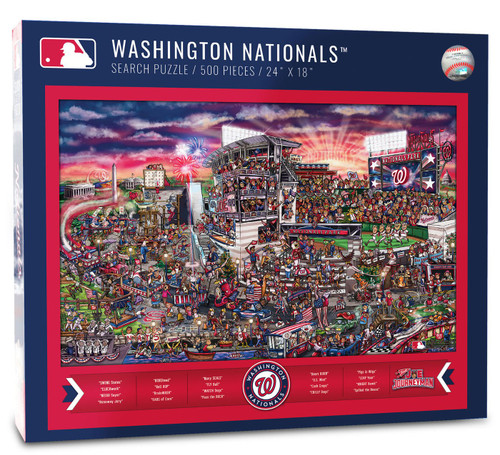 Washington Nationals Joe Journeyman Puzzle