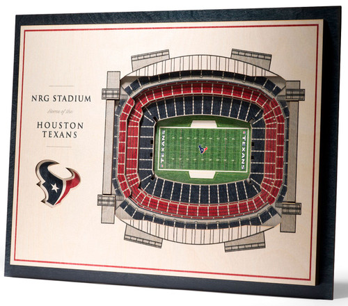 Houston Texans 5-Layer StadiumViews 3D Wall Art