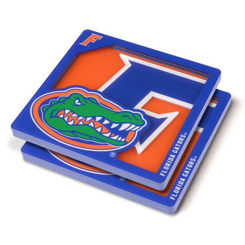 Florida Gators 3D Logo Series Coasters Set