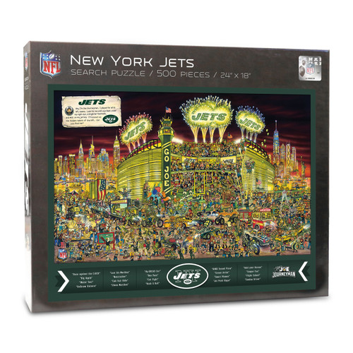 New York Jets Joe Journeyman Puzzle