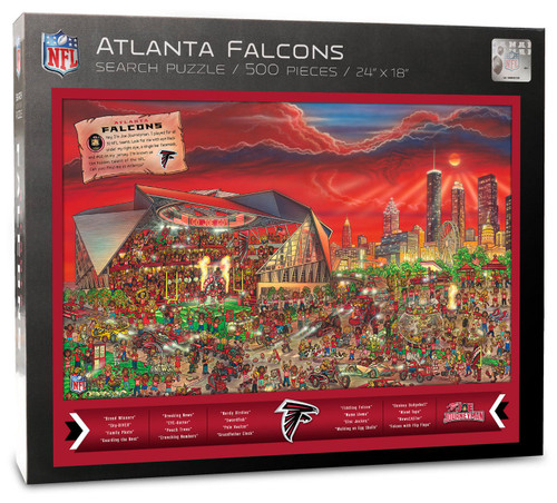 Atlanta Falcons Joe Journeyman Puzzle