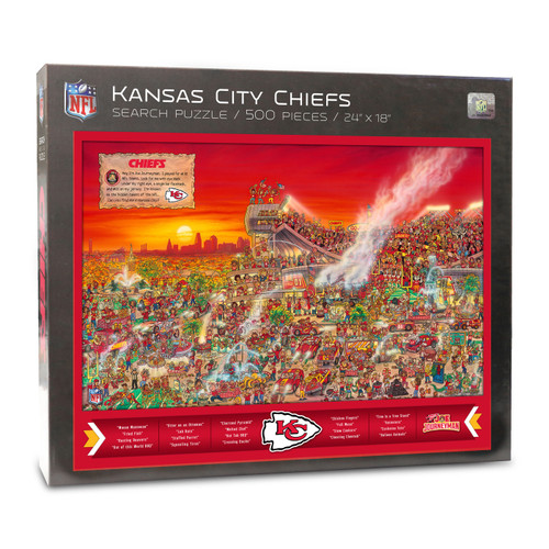 Kansas City Chiefs Joe Journeyman Puzzle