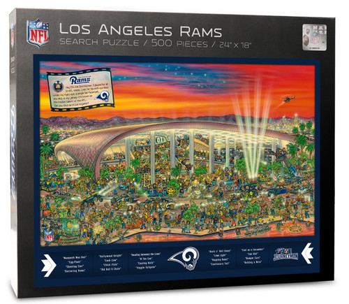 Los Angeles Rams Joe Journeyman Puzzle