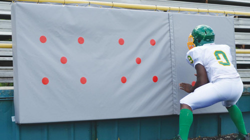 Fisher 4' x 8' Football Target Punch Pads