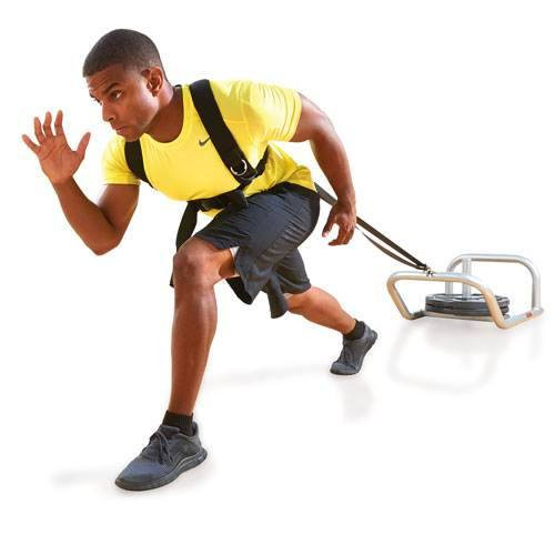 Champion Barbell Reactor Low Push/Pull Training Sled & Harness