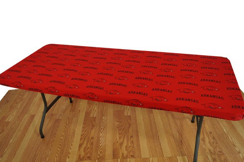 Arkansas Razorbacks 6' Logo Table Cover