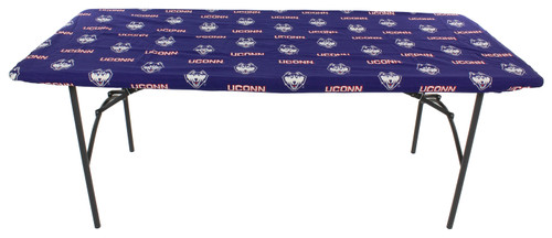 Connecticut Huskies 6' Logo Table Cover