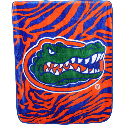 Florida Gators Raschel Throw Blanket