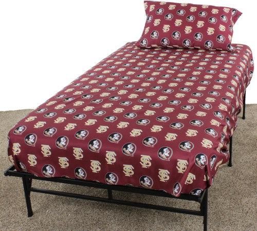 Florida State Seminoles Dark Bed Sheets