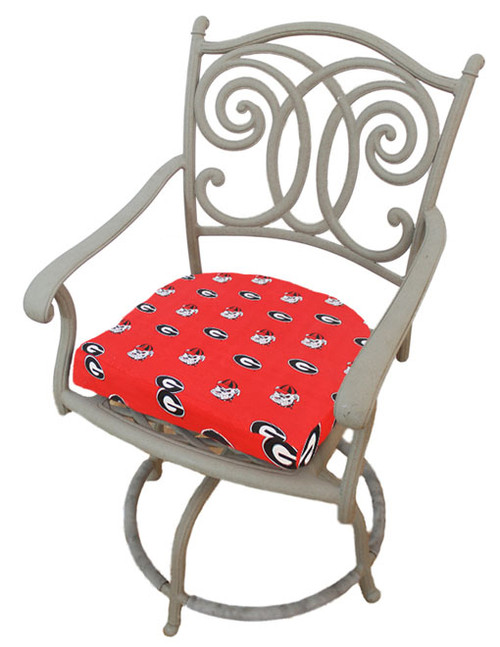 Georgia Bulldogs D Chair Cushion