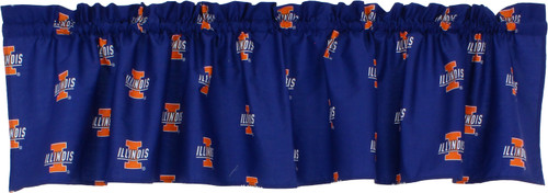 Illinois Fighting Illini Window Valance