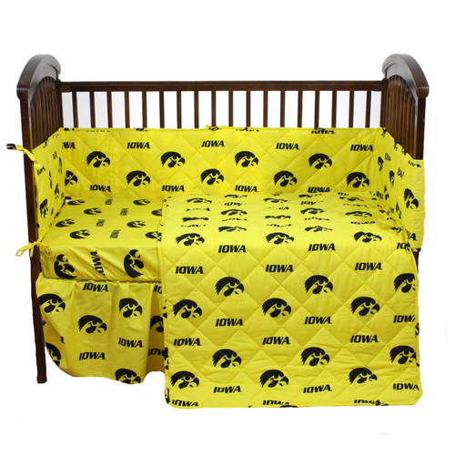 Iowa Hawkeyes Baby Crib Set