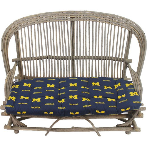 Michigan Wolverines Settee Chair Cushion