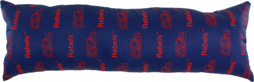 Mississippi Rebels 20" x 60" Body Pillow