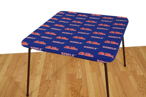 Mississippi Rebels College Covers Card Table Cover