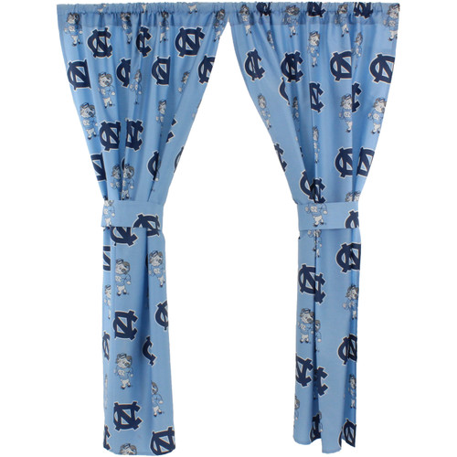 North Carolina Tar Heels Curtains