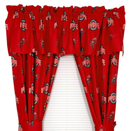 Ohio State Buckeyes Curtains