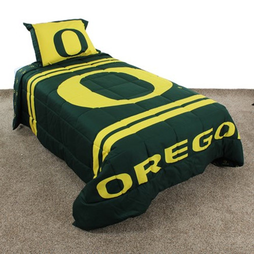 Oregon Ducks Reversible Comforter