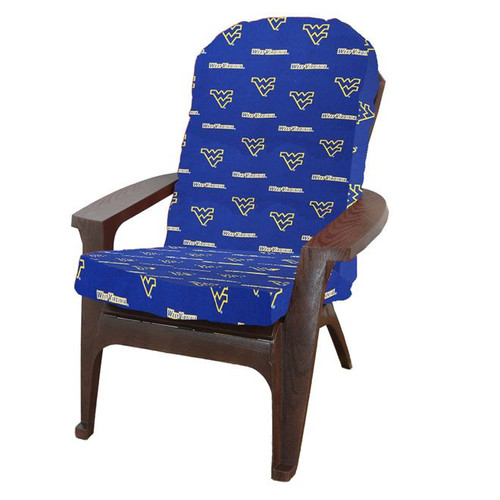 West Virginia Mountaineers Adirondack Chair Cushion