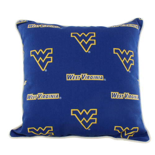 West Virginia Mountaineers Outdoor Decorative Pillow