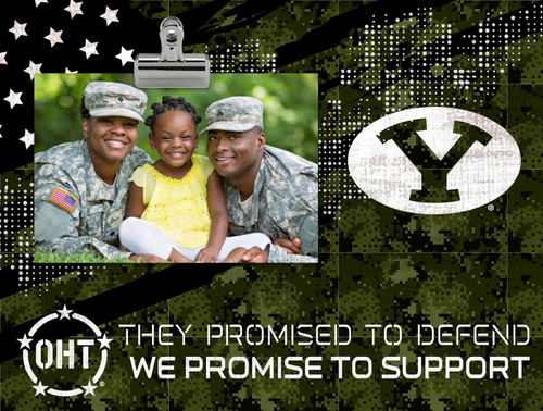 BYU Cougars OHT Clip Frame