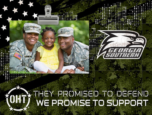 Georgia Southern Eagles OHT Clip Frame