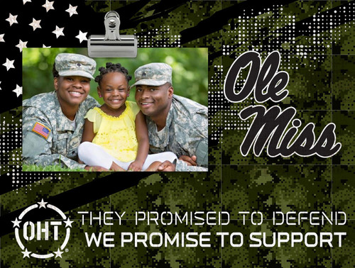 Mississippi Rebels OHT Clip Frame