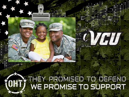 Virginia Commonwealth Rams OHT Clip Frame