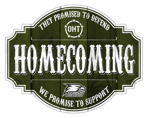 Georgia Southern Eagles OHT Homecoming 24" Tavern Sign