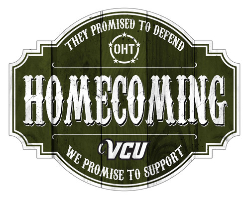 Virginia Commonwealth Rams OHT Homecoming 24" Tavern Sign