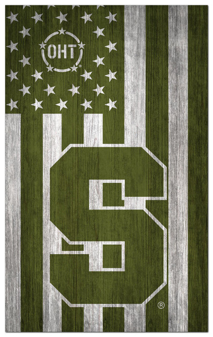 Syracuse Orange OHT Military Green Flag 11" x 19" Sign