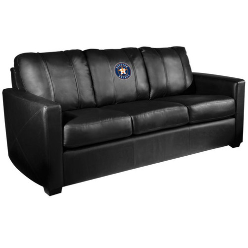 Houston Astros XZipit Silver Sofa