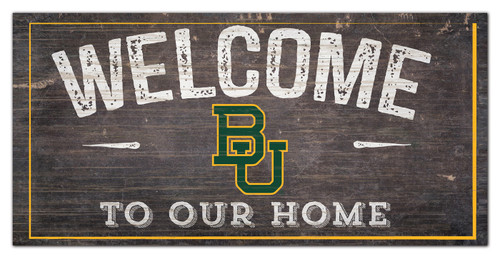 Baylor Bears 6" x 12" Welcome Sign
