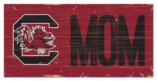 South Carolina Gamecocks 6" x 12" Mom Sign