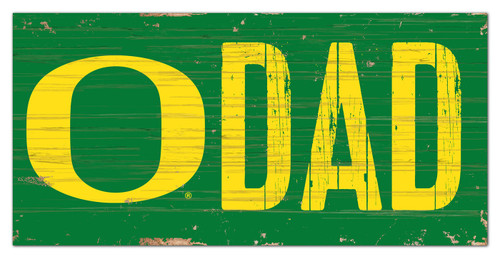 Oregon Ducks 6" x 12" Dad Sign