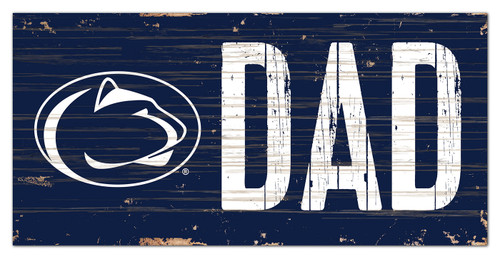 Penn State Nittany Lions 6" x 12" Dad Sign