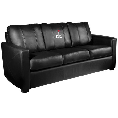 Washington Wizards XZipit Silver Sofa with Secondary Logo