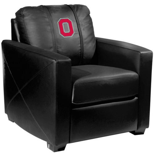 Ohio State Buckeyes XZipit Silver Club Chair with Block O Logo