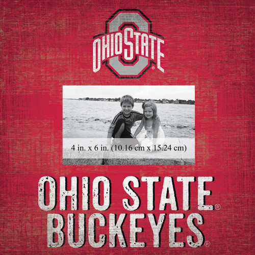 Ohio State Buckeyes Team Name 10" x 10" Picture Frame