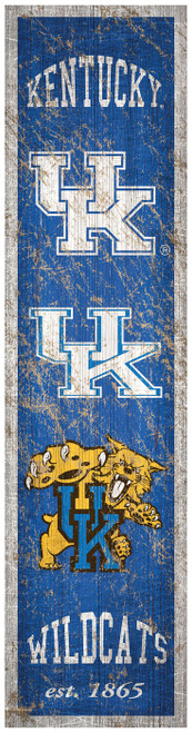 Kentucky Wildcats Heritage Banner Vertical Sign