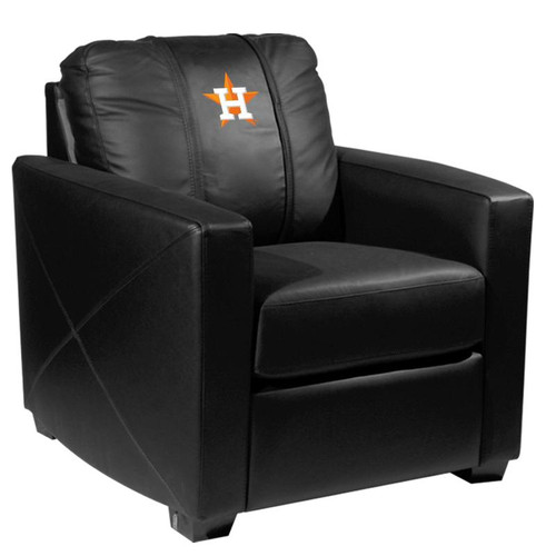 Houston Astros XZipit Silver Club Chair with Secondary Logo
