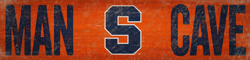 Syracuse Orange 6" x 24" Man Cave Sign