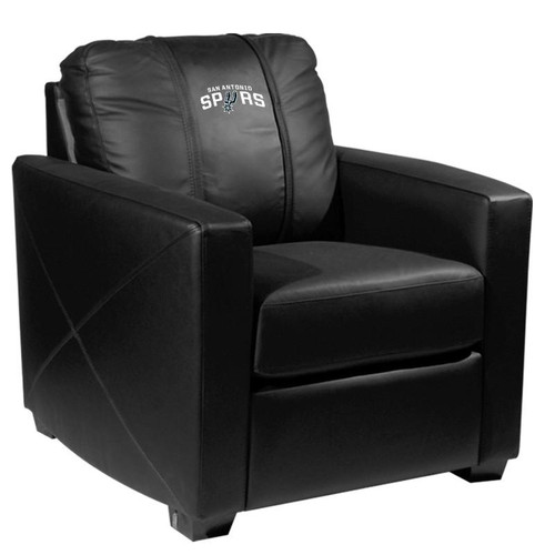 San Antonio Spurs XZipit Silver Club Chair