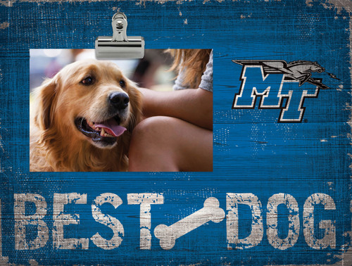 Middle Tennessee State Blue Raiders Best Dog Clip Frame