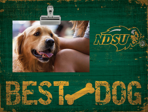North Dakota State Bison Best Dog Clip Frame