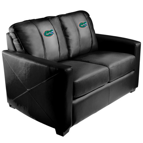 Florida Gators XZipit Silver Loveseat