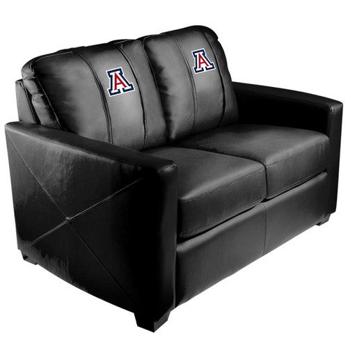 Arizona Wildcats XZipit Silver Loveseat