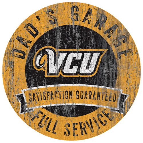 Virginia Commonwealth Rams Dad's Garage Sign